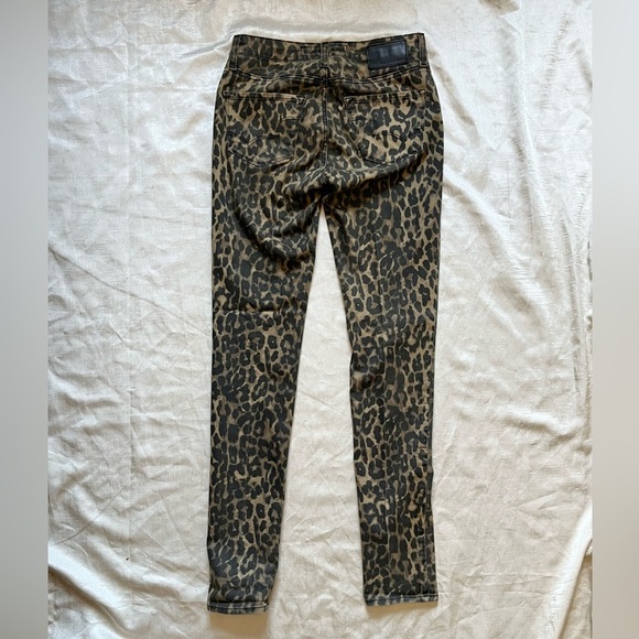 Big Star Leopard Print Mid Rise Skinny Jeans - Picture 3 of 7